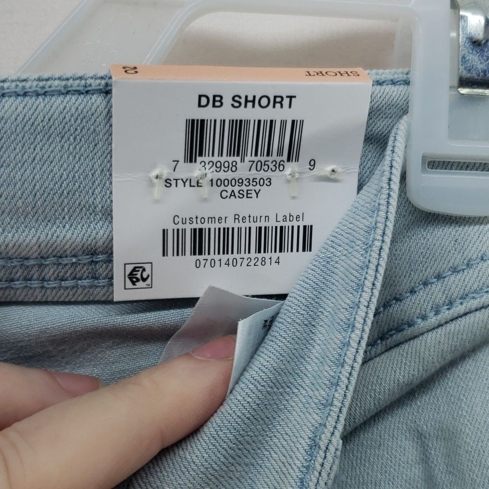 Style & Co Mid Rise Shorts Size 2 Casual Denim Summer (AM) - Picture 4 of 9